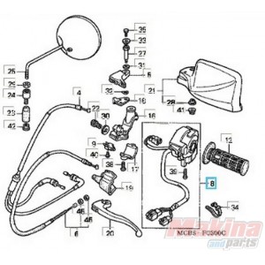 35020MAW630  Switch Set Winker Honda XL-650V Transalp '00-'03