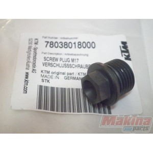 78038018000  Screw Plug KTM EXC-400-450-530 '08-'11