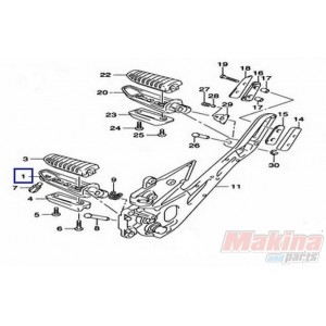 4351144G10  Μαρσπιέ Οδηγού Δεξί Suzuki GSR-600 