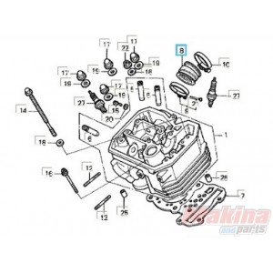 16211MY1000  Insulator Carburetor Honda XRV-750 Africa Twin '93-'00 