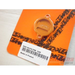 77338941044  Oil Filter Cover Orange KTM EXC EXC-F SX-F