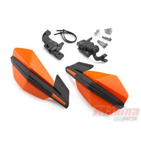 7810297910004 KTM Handguards Orange