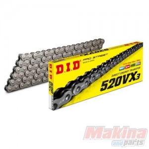 DID520VX118   D.I.D VX3 X'ring Chain 520x118t. KTM EXC-SX-LC-4