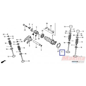 14711MEB670   Intake Valve Honda CRF-450