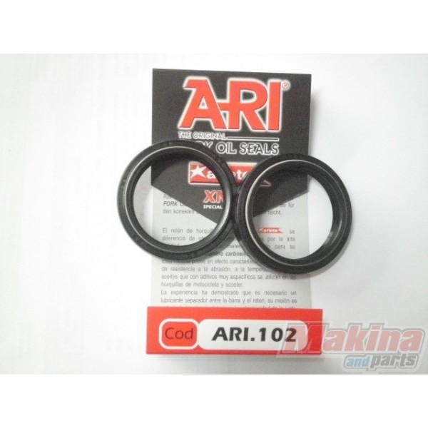 ARI102 Ariete Front Fork Oil Seals Set 41X53X8/10.5 Kawasaki Z 750