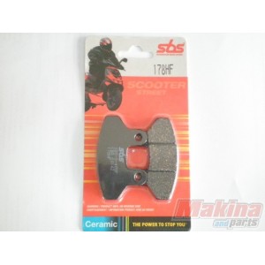 178HF  SBS Front Brake Pads SYM Joyride-200  VS-150