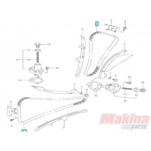 1276019F01  Καδένα Εκκεντροφόρου Suzuki DL-650 V-Strom