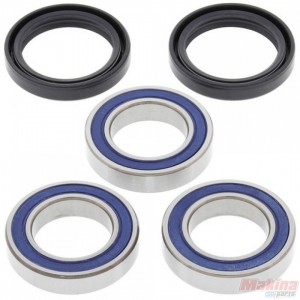 25-1250  All Balls Racing Rear Wheel Bearings & Seals Kit Honda CRF-250R/450R '02-'22 