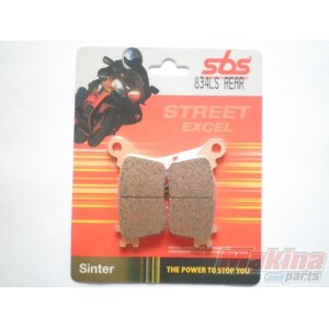 834LS  SBS Rear Brake Pads Honda CBR-600RR/1000RR CB-600 Hornet