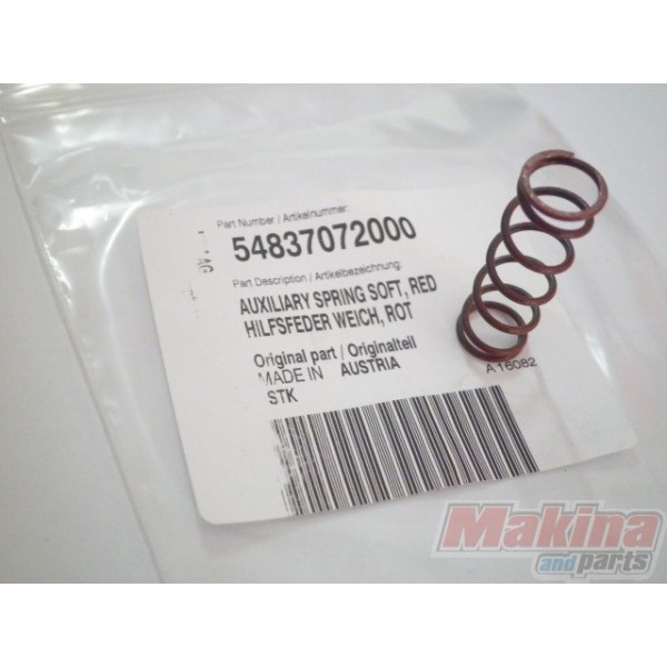 54837072000 Auxiliary Spring Soft Red KTM EXC-250-300 '04-'07
