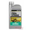 EX.0037  Motorex Four Stroke 10W/40  Semi-Synthetic Engine Oil