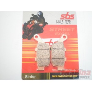 614LS  SBS Rear Brake Pads Honda XRV/XLV/NX 