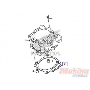 12191KRN731  Φλάντζα Βάσεως Κυλίνδρου Honda CRF-250R '04-'09 CRF-250X '04-'13 