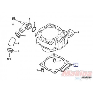 12191MENA31  Cylinder Base Gasket Honda CRF-450R '09-'16