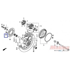 90105MK5010  Βίδα Δισκόπλακας 8x22 Honda XR-CR-XRV-XLV