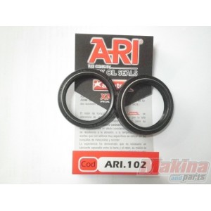 ARI102  Ariete Front Fork Oil Seals Set Yamaha XT-600 '98-'05