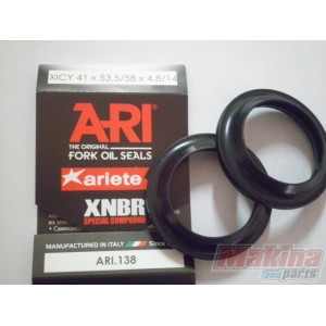 ARI138  Ariete Front Fork Dust Seal Set Honda CB-CBF-CBR