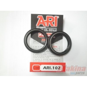 ARI102  Ariete Front Fork Oil Seals Set Honda FJS-600 Silverwing '01-'11