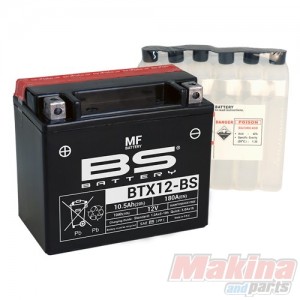 BTX12BS   &Mu;&pi;&alpha;&tau;&alpha;&rho;ί&alpha; BS YTX12-BS Kawasaki KLE-400/500 Versus-650
