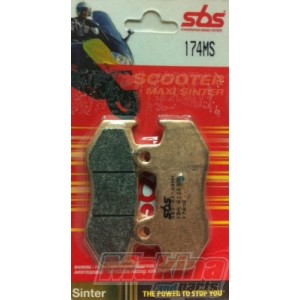 174MS  SBS Rear Brake Pads Suzuki AN-400 Burgman '01-'06