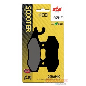 197HF  SBS Front Brake Pads Suzuki AN-400 Burgman '07-'22