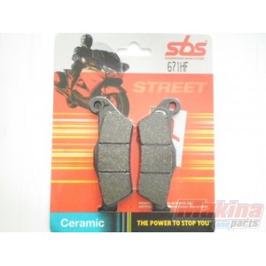 671HF  SBS Rear Brake Pads KTM ADV-950-990