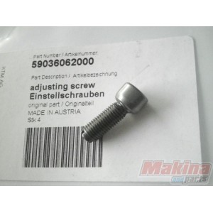 59036062000  Adjustment Screw KTM EXC 4T '00-'07 SX 4T '00-'06