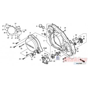 19217KRNA40  Τσιμούχα Μηχανική Αντλίας Νερού Honda CRF-250R '10-'11 CRF-450R '11-'12