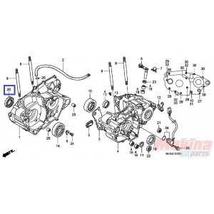 91202MEB671  Τσιμούχα Στροφάλου Δεξιά Honda CRF-250-450 '02-'05