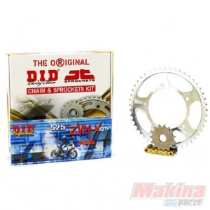 DIDZVMGXL1000V   D.I.D ZVM-X G&G  Drive Chain Set Honda XL-1000V Varadero 