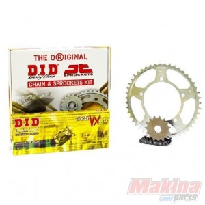 DIDVXMT09   DID VX X'ring  Drive Chain Set Yamaha MT-09