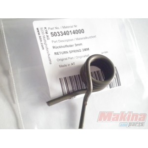 50334014000  Return Spring KTM EXC-125-200 '98-'16