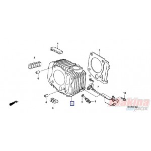 12100KPH700  Cylinder Honda ANF-125i Innova '07-'12