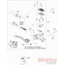 77713008000  Hand Brake Cylinder Repair Kit Piston KTM SX-SXF '14-'18