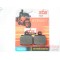 730HF  SBS Rear Brake Pads Ducati Monster-696 Multistrada-620-1100-1200