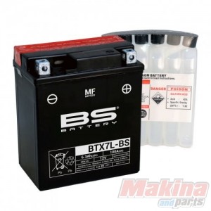 BTX7LBS   BS Battery YTX7L-BS Honda SH-125/150 