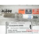 93839093000   Spark Plug KTM Duke 125/200/390 '15-'23  ADV-250/390 '20-'24