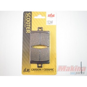 152HF  SBS Rear Brake Pads Atlantic-Scarabeo-Leonardo-Sport City