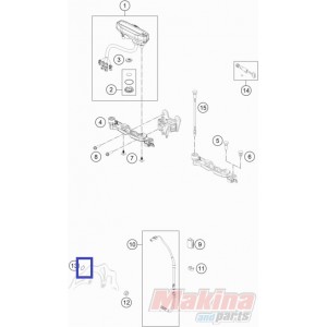 0471009104   Ασφάλεια Μαγνήτη Κοντέρ KTM EXC/EXC-F  '03-'19