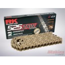 GB525ZXWG  RK ZXW Gold Drive Chain X'Ring 525-112 links Honda XL-1000V Varadero