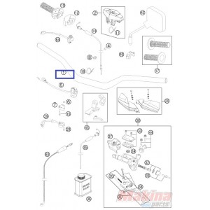 5480200130017  Handlebar Neken 28mm KTM EXC '07-'11