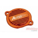OFC-01-OR   ACCEL Oil Filter Cover Orange KTM EXC '03-'13 LC8 '03-'06