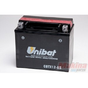 CBTX12BS  UNIBAT Battery YTX12-BS Kawasaki KLE-400-500 Versus-650