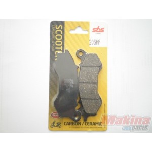 205HF  SBS Front Brake Pads Honda PCX-125-150 '10-'17