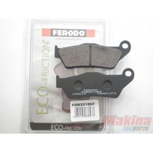 Ferodo Eco Rear Brake Pads for Honda VFR 800 Fi 800cc 98 FDB2098EF for sale online