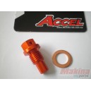 MDP-07  Oil Drain Plug W.Mag. Orange KTM EXC-SX-LC 4- LC8 Adventure