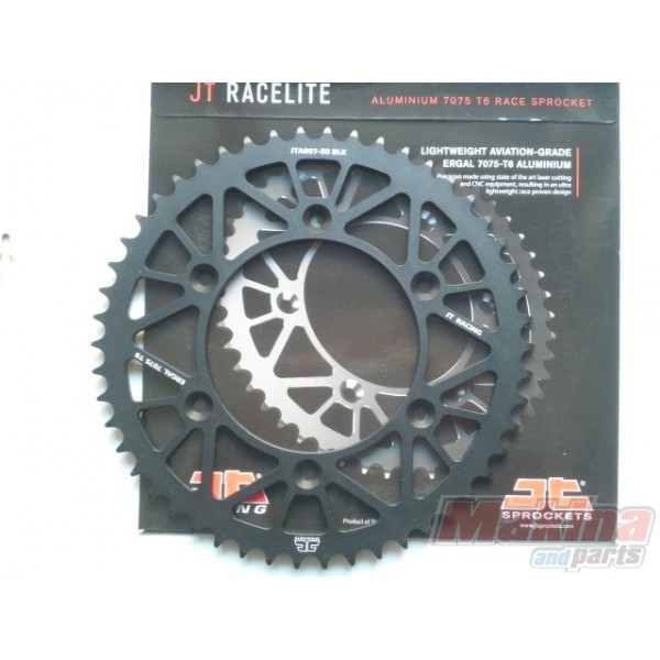 thumbnail image 2 of JT Sprockets 52T Aluminium Rear Sprocket Black For KTM SX SXF EXC 125 150 250 350 450 2 of 6