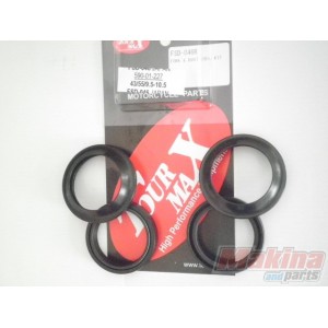 Front Fork Seals & Dust Set JPN 43x55x9.5/10.5 Yamaha XT-660R-X