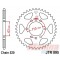 JTR890.42   JT Rear Sprocket 42t. KTM Duke 125-200-390