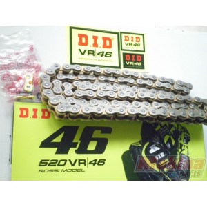 DID520VR46118   D.I.D Αλυσίδα X'ring VR46 520x118t. ΚΤΜ EXC-SX-LC-4